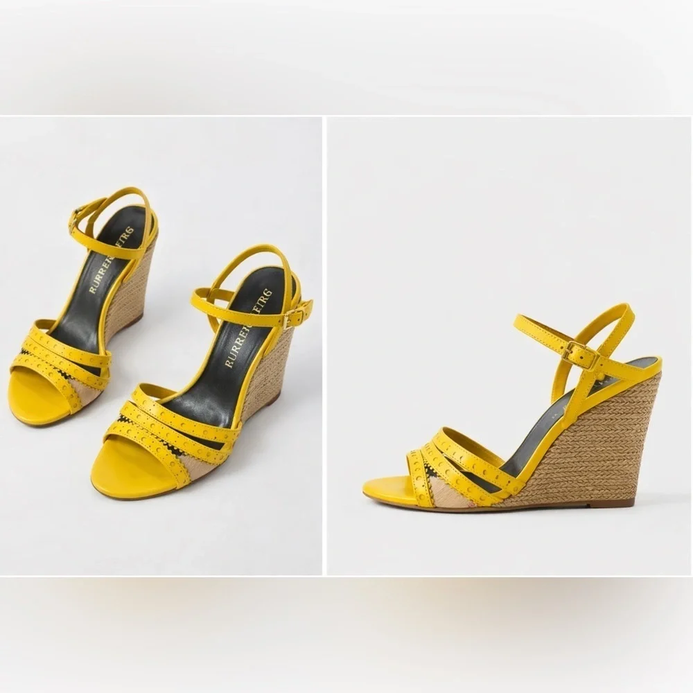 Burberry yellow haymarket